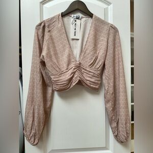 Meet Me There Crop Top , Italy NWT